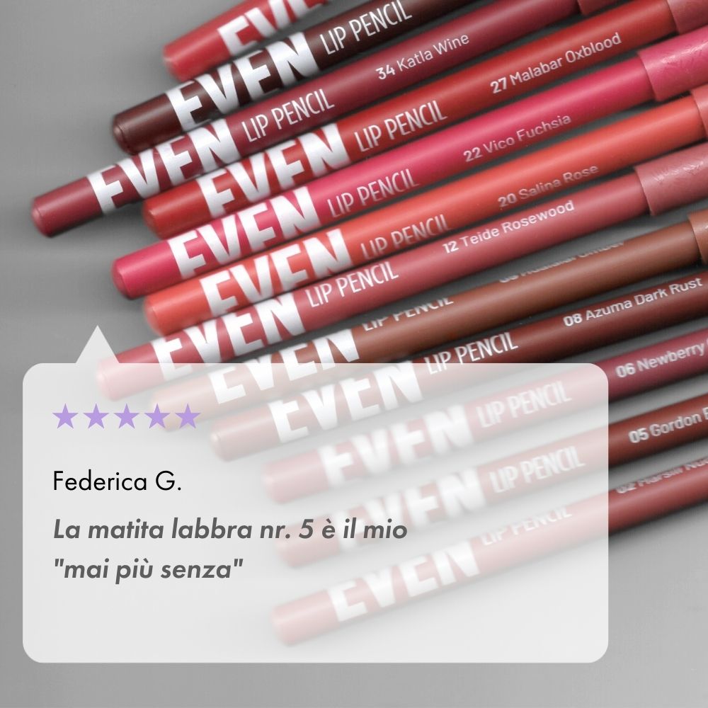 Saba Crimson - EVEN 07 - lip pencil we make-up - Packaging