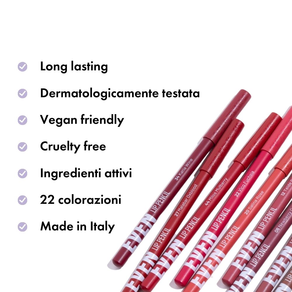 Saba Crimson - EVEN 07 - lip pencil we make-up - Packaging